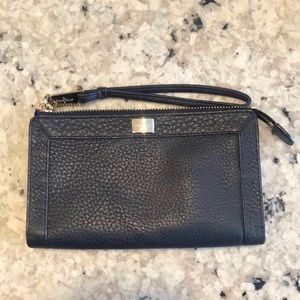 Cole Haan Navy Blue Wristlet